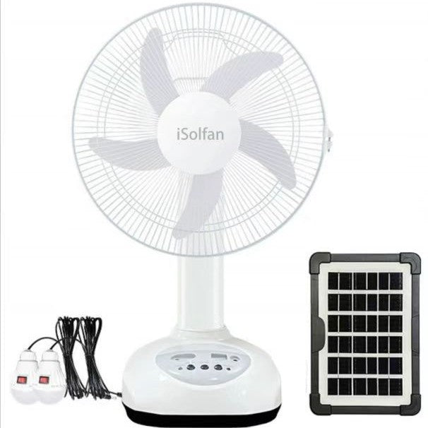 Women Solar Stand Fan Kalsten