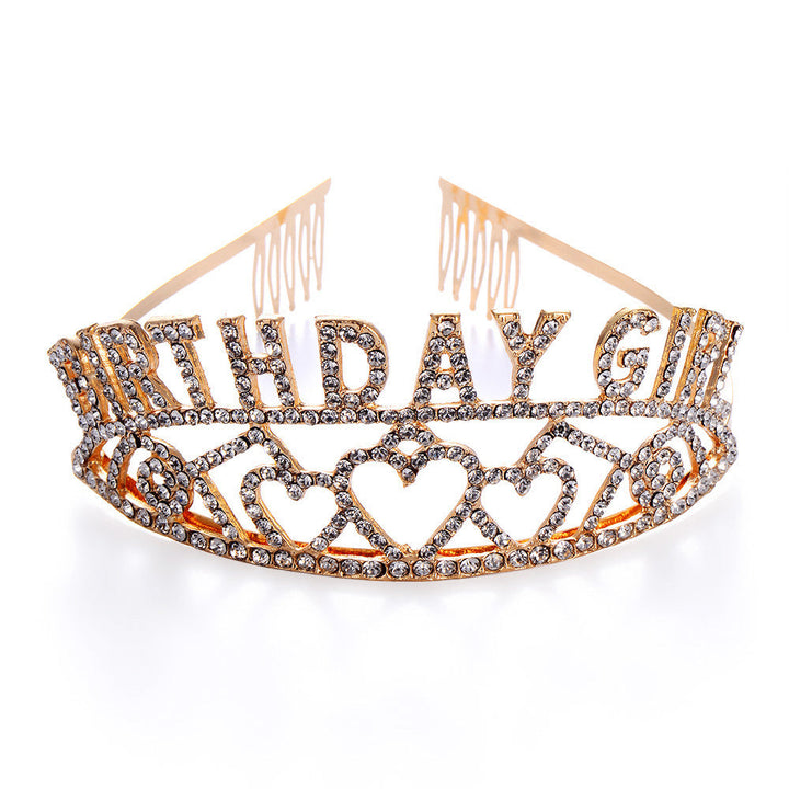 Ladies Glittering Birthday Crown Kalsten