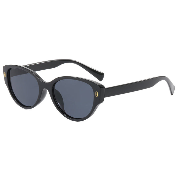 Ladies Cat-Eye Sunglasses with Modern Plastic Frame Kalsten