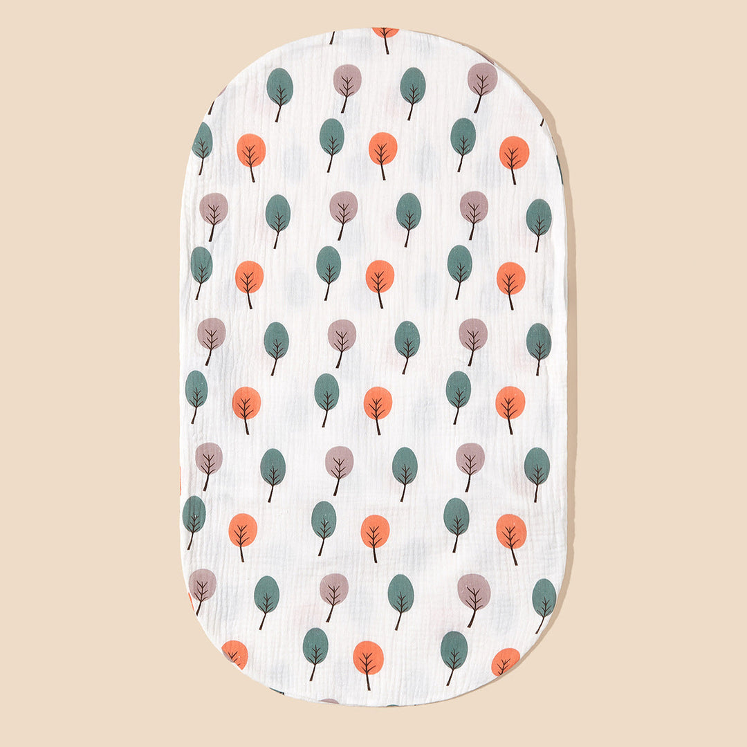 Cotton Muslin Crib Mattress Protector kalsten