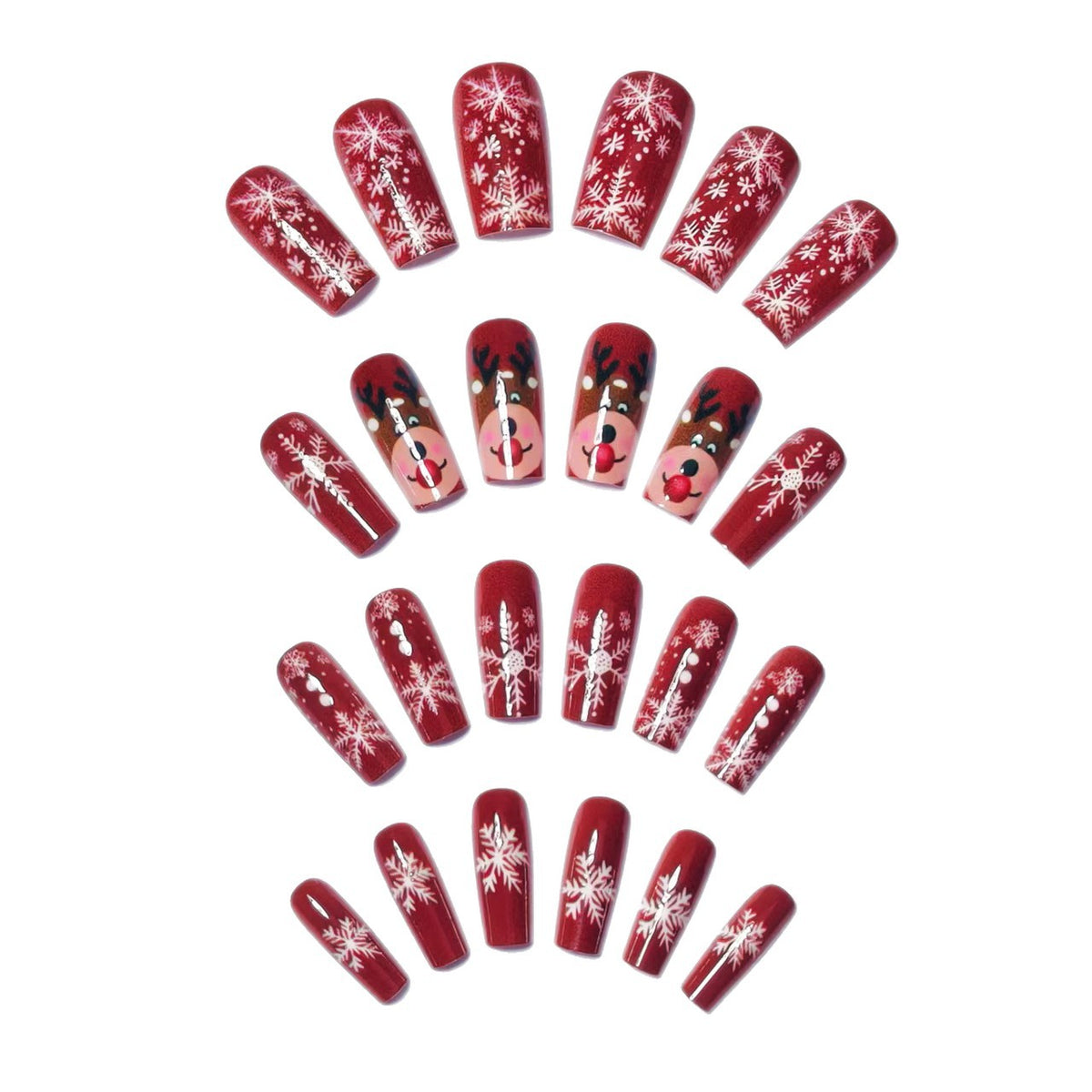 Festive Holiday-Themed Nail Art Acalora 1788155398