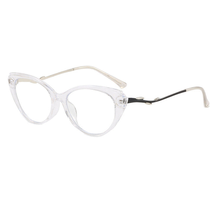 Fashionable Cat-Eye Glasses with Filigree Design Kalsten