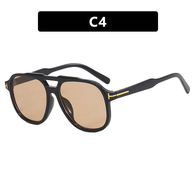 Women's stylish sunglasses in a modern design with a unique Kalsten frame