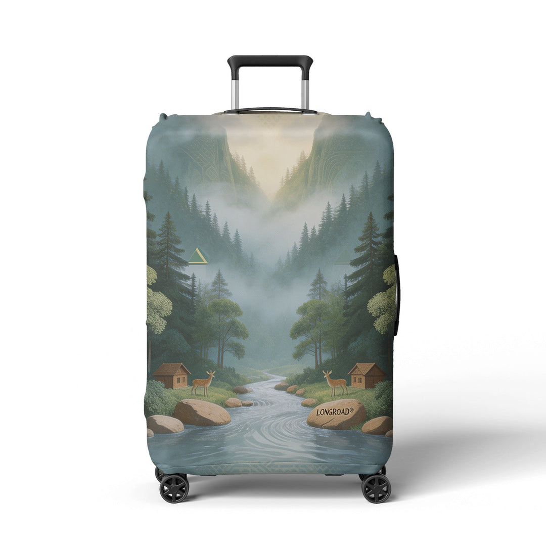 Women's suitcase cover with beach motif Kalsten
