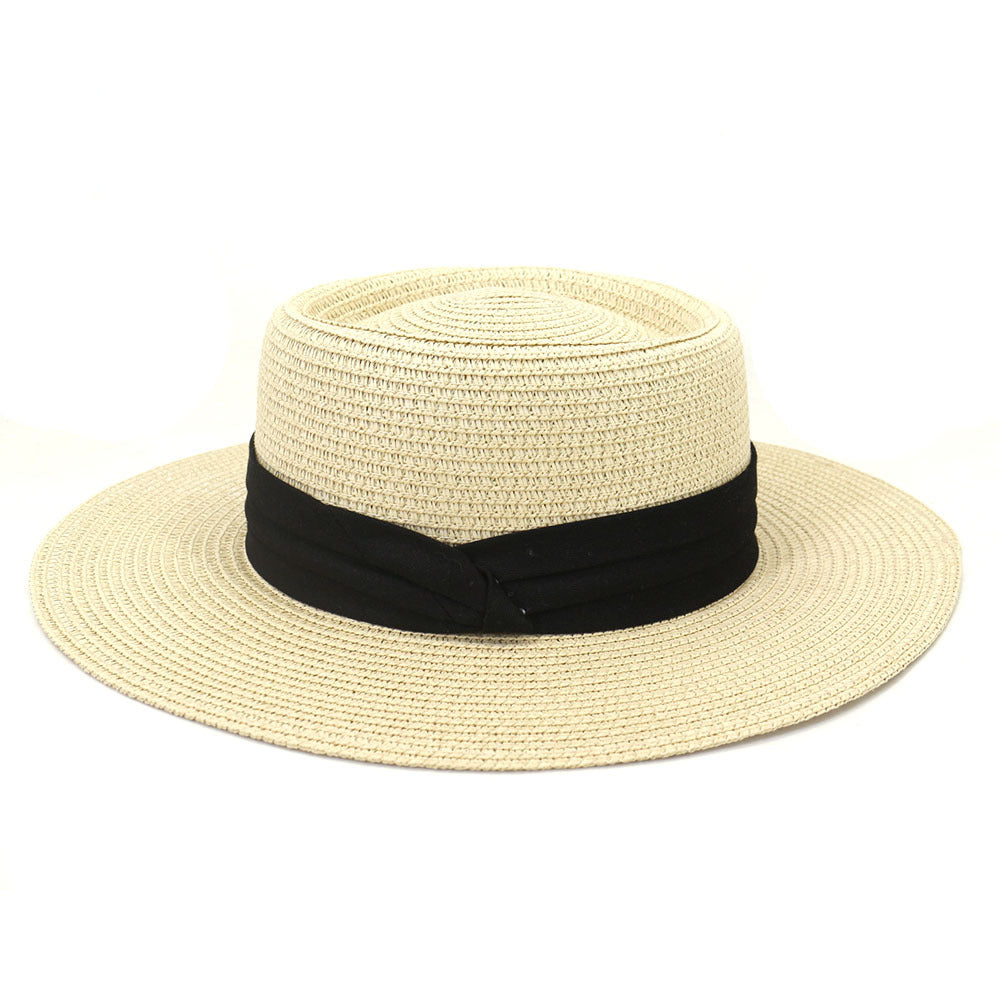 Breathable Sun Straw Boater Hat | Kalsten