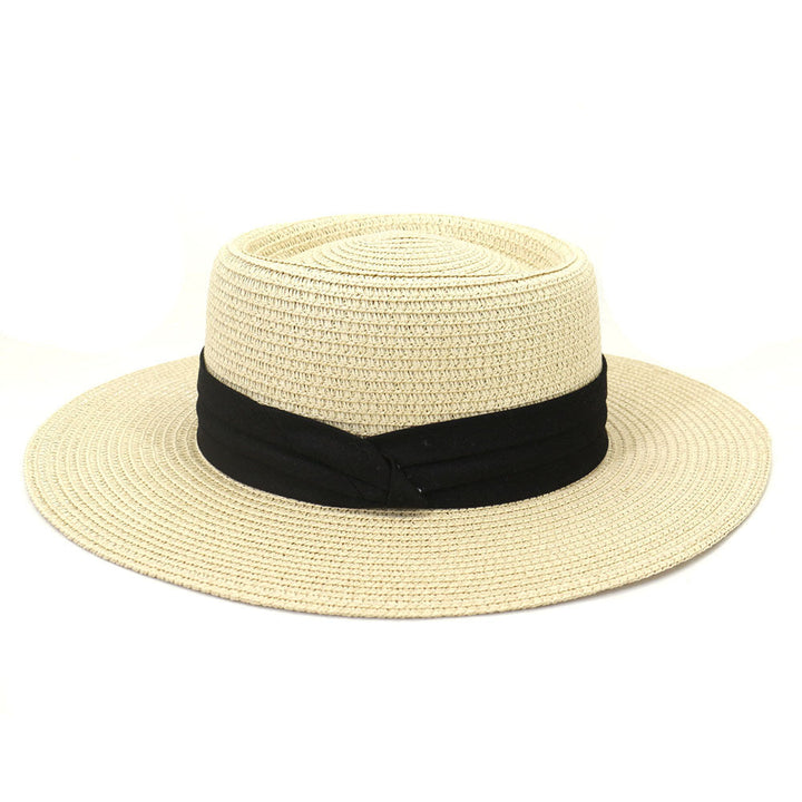 Breathable Sun Straw Boater Hat | Kalsten