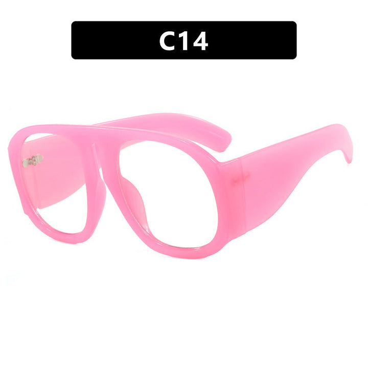 Women's trendy oversized sunglasses with fashionable gradient Kalsten