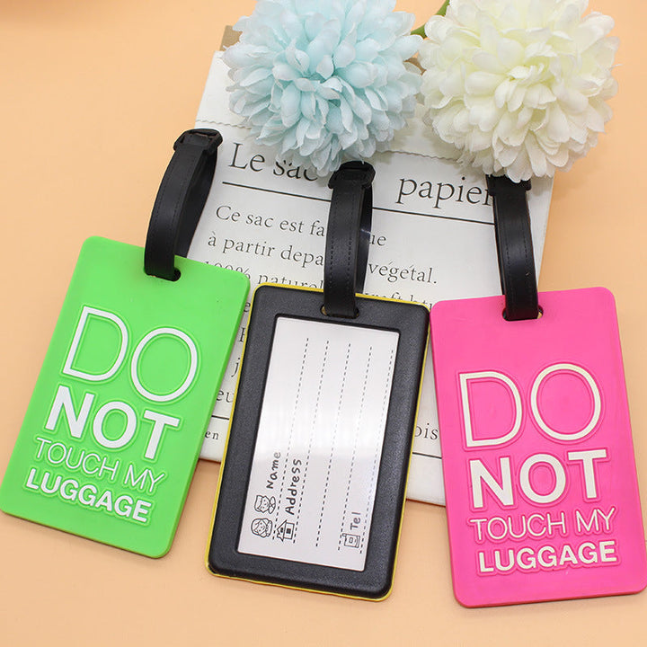Unisex Luggage Tag with Safety Message Kalsten