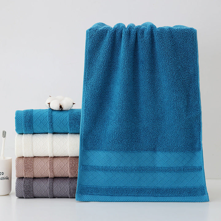 Elegant and Luxurious Terry Bath Towel with Fine Border Kalsten