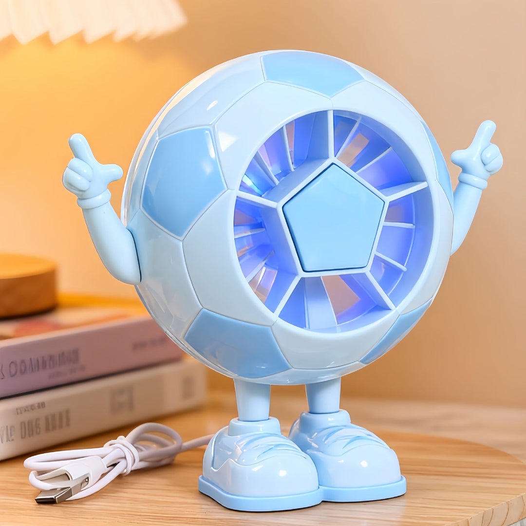 Ladies Portable Mini Hand Fan with Playful Animal Design Kalsten