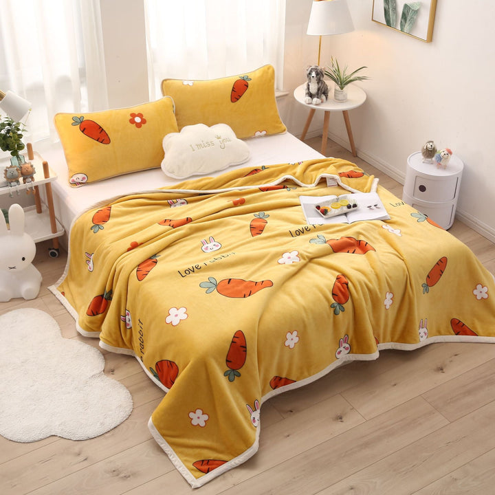 Ladies Cozy and Colorful Blanket Kalsten
