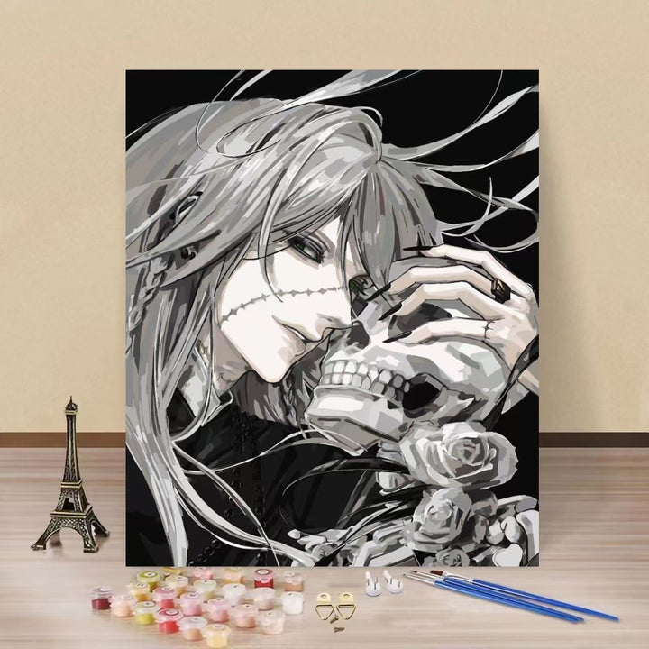 Gothic-Inspired Paint-by-Numbers Kit Kalsten