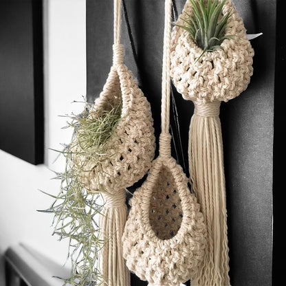 Macrame Hanging Planter Acalora