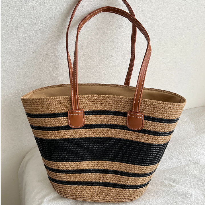 Fashionable Tote Bag Made of Braided Material Kalsten
