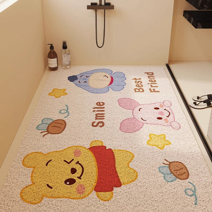 Fun Dinosaur-Themed Bathroom Mat Kalsten