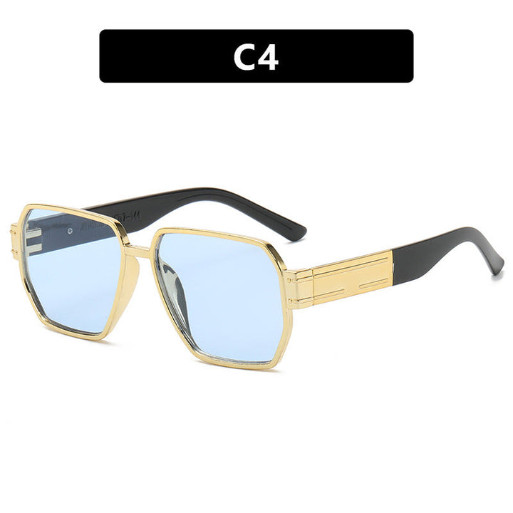 Ladies elegant sunglasses with striking geometric frame Kalsten
