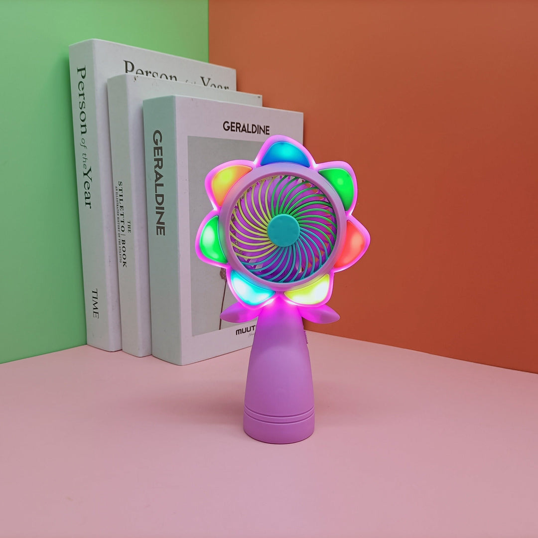 Women's Portable Color Change Fan Kalsten