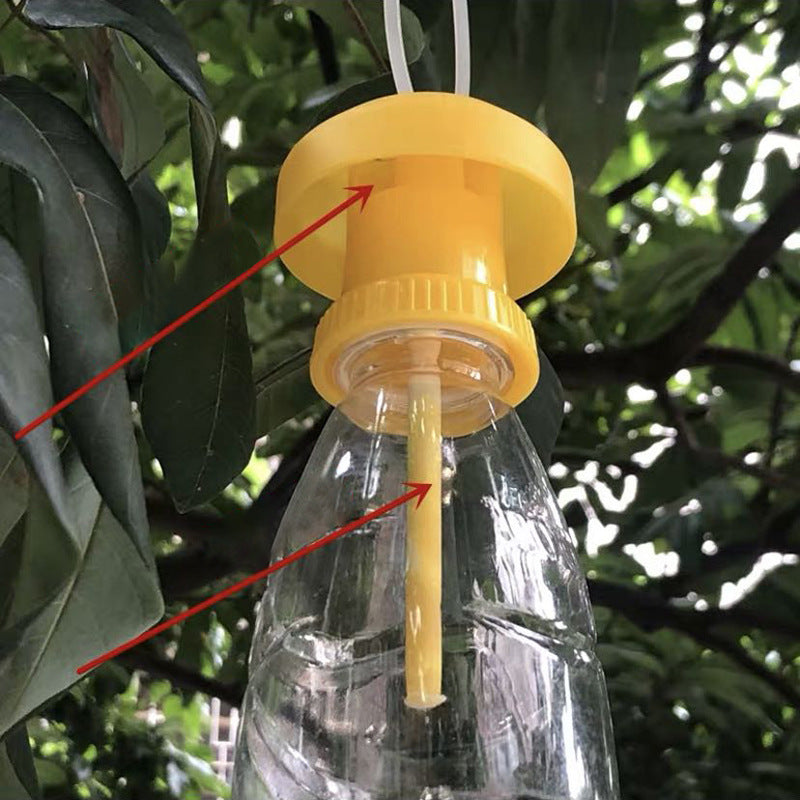 Refillable Hanging ant bait bottle cap dispenser Kalsten