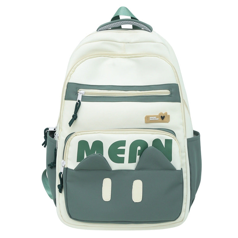 Cute Cat Ears School Backpack Kalsten