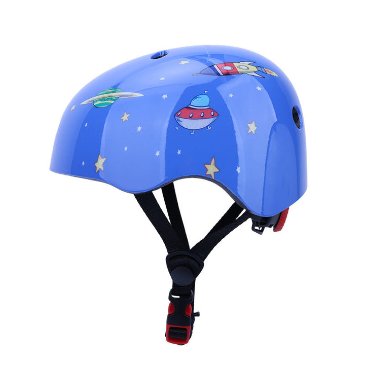 Children's Space-Themed Safety Helmet Kalsten