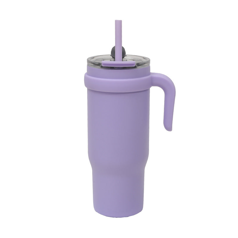 Unisex Insulated Drinking Cup with Ergonomic Handle and Twist Lid Kalsten