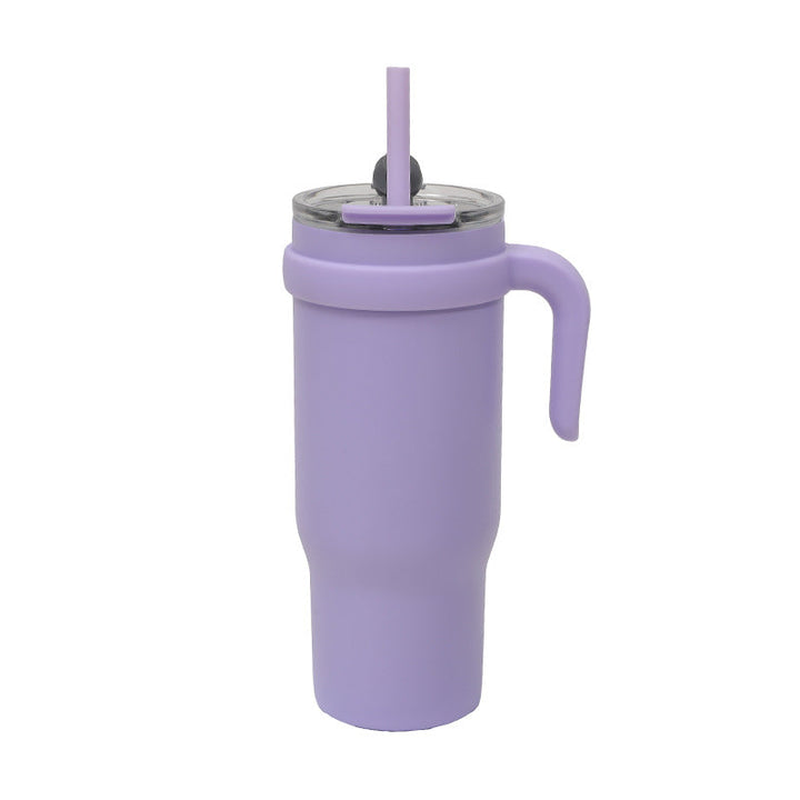 Unisex Insulated Drinking Cup with Ergonomic Handle and Twist Lid Kalsten