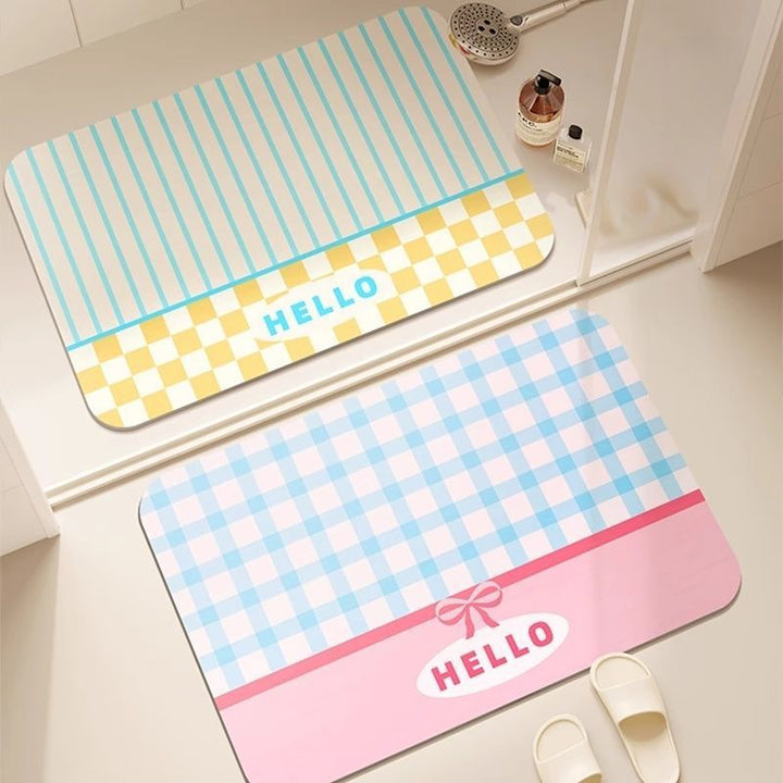 Decorative Greeting Door Mat Kalsten