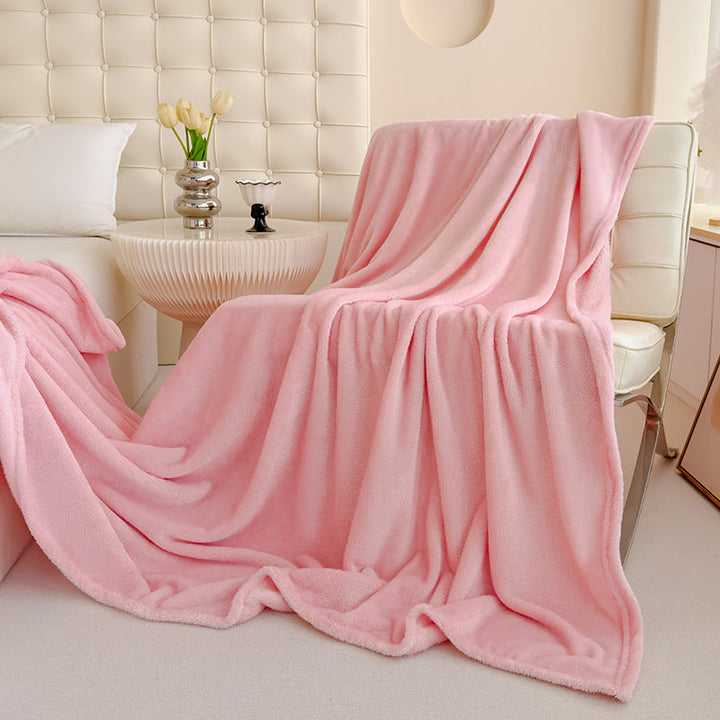 Ladies Cozy Microfiber Throw Blanket Kalsten