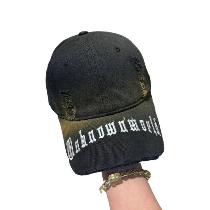 Men's Distressed Graphic Baseball Cap Kalsten