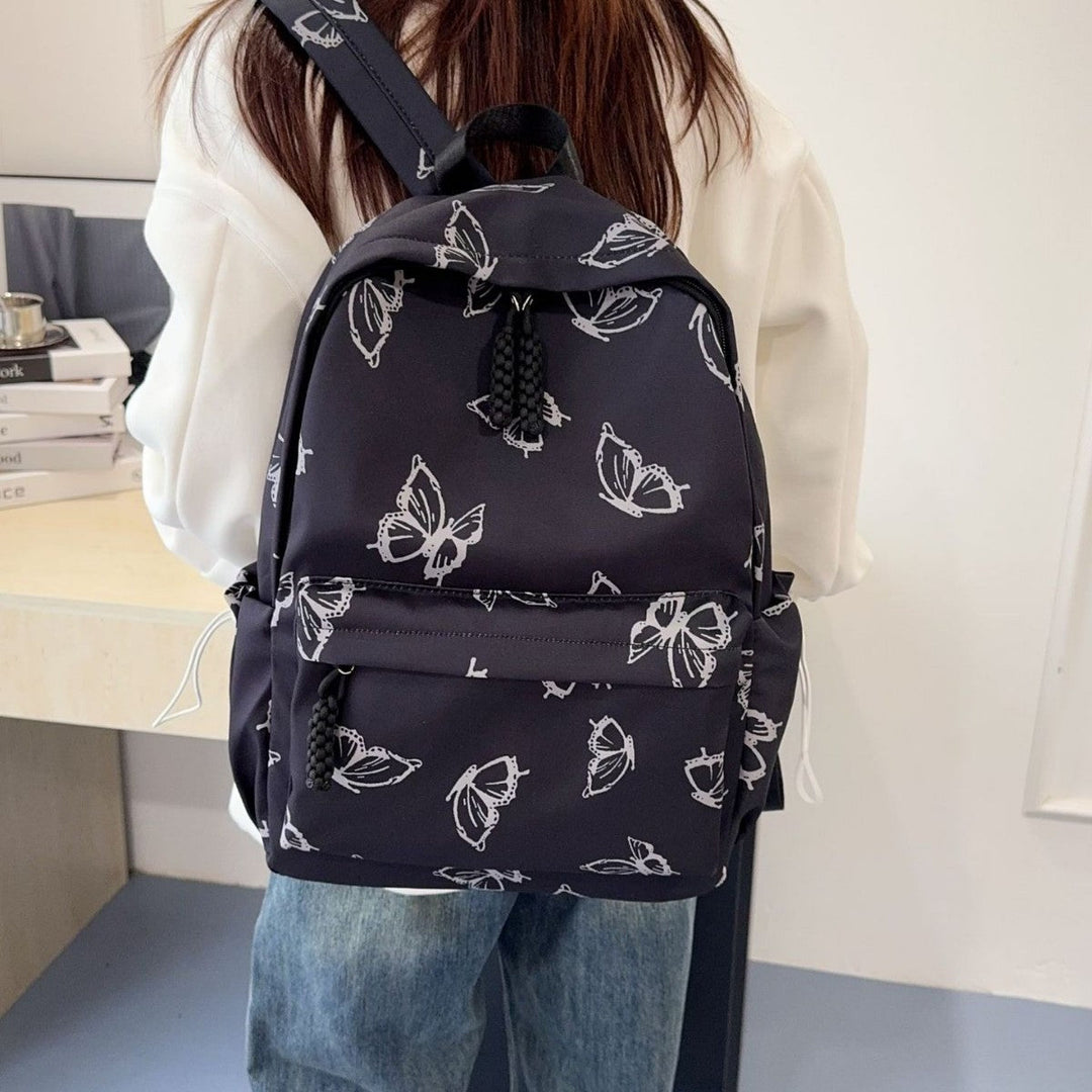Backpack with Playful Butterfly Design Kalsten