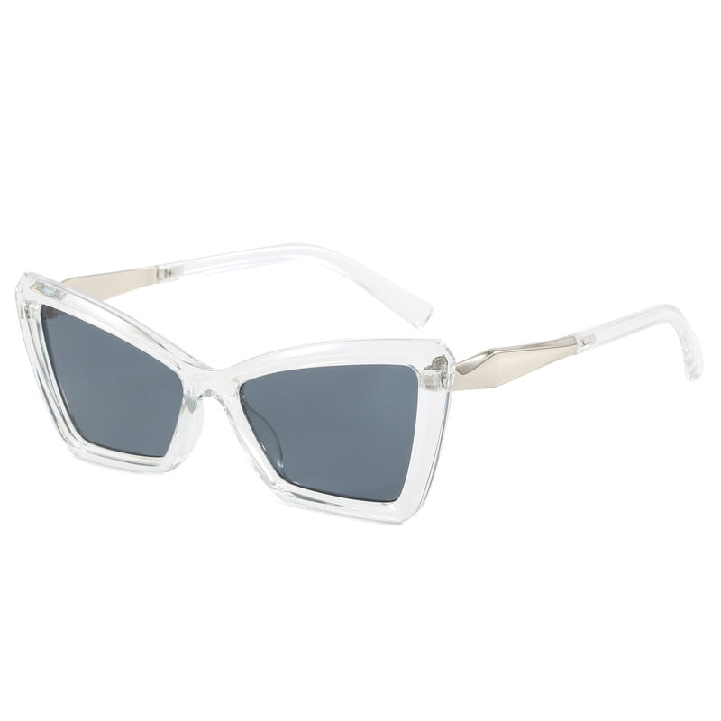 Women's Cat-Eye Sunglasses with Luxurious Transparent Frame Kalsten