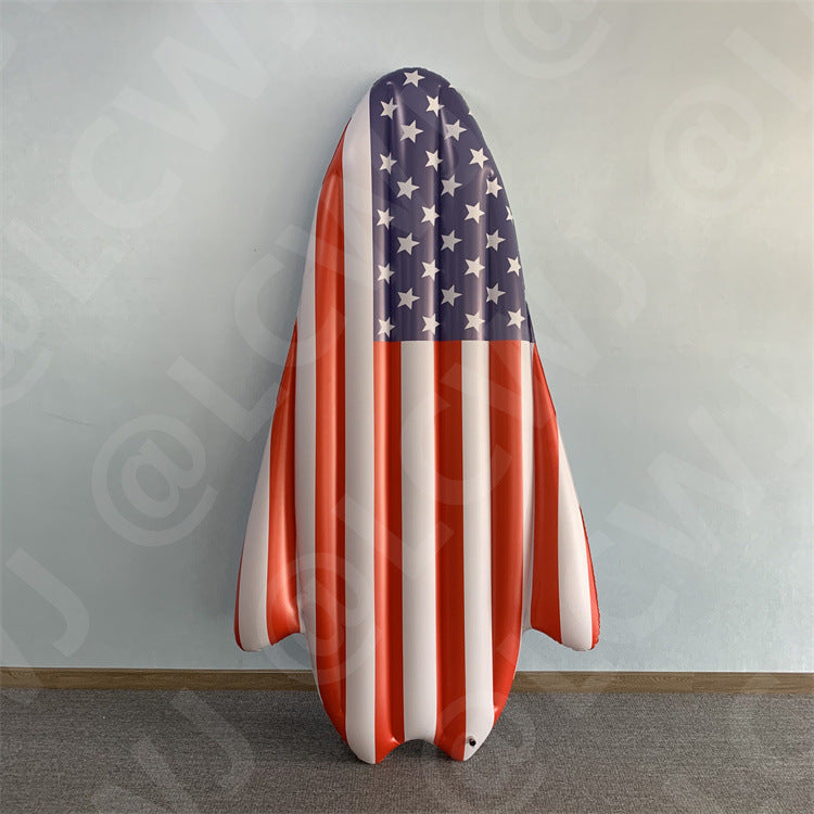 Unisex inflatable surfboard with patriotic design Kalsten