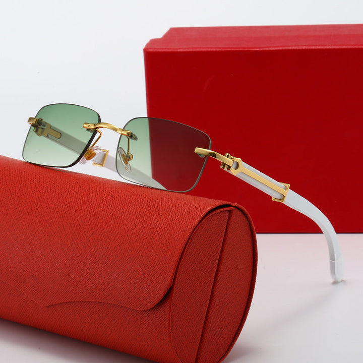 Women's fashionable sunglasses with elegant metal frame and polarized lenses Kalsten