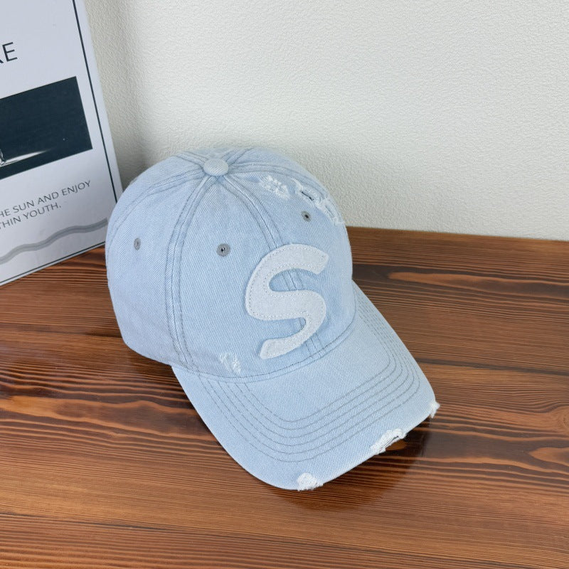 Women's Distressed Graphic Logo Baseball Cap Kalsten