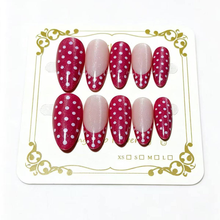 Trendy Pointed Tip Press-On Nail Set Kalsten