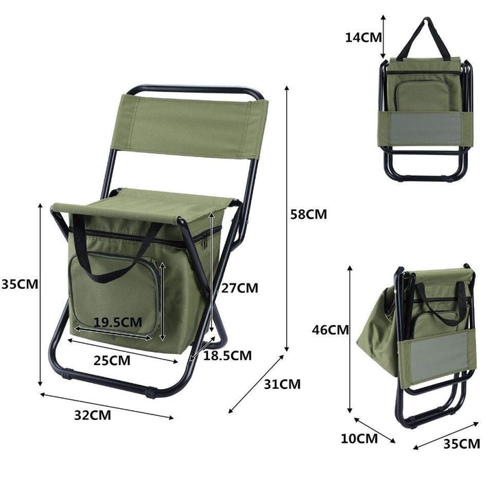 Women's Folding Chair with Cooler Bag Kalsten