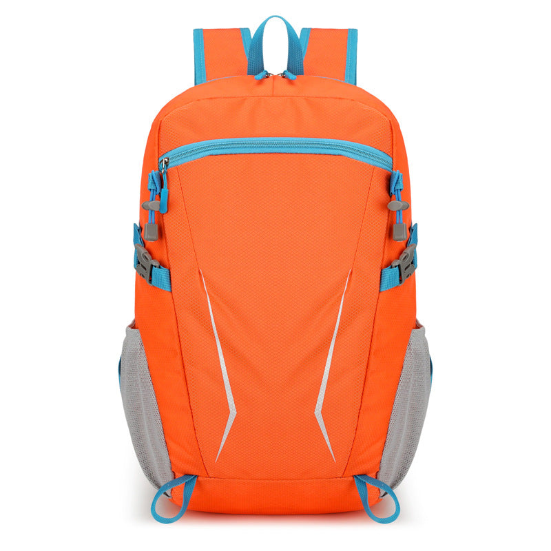 Unisex nan light day backpack with reflective inserts, padded back and side mesh pockets Kalsten
