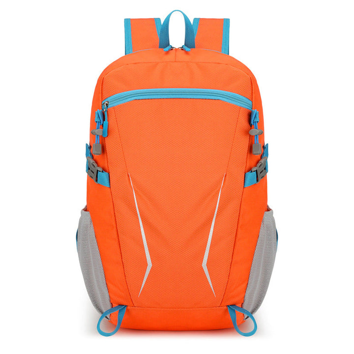 Unisex nan light day backpack with reflective inserts, padded back and side mesh pockets Kalsten