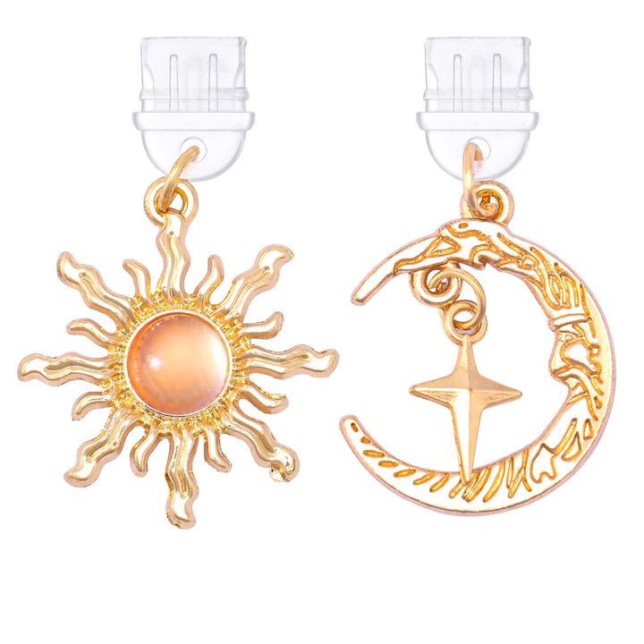 Playful Fruit and Cat Charm Earrings Kalsten