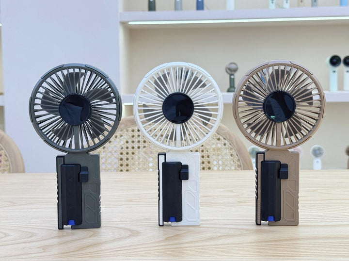 Unisex Portable Handheld Fan with Powerful Battery and Compact Design Kalsten