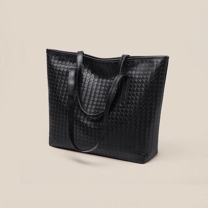 Woven Leather Tote Bag Kalsten