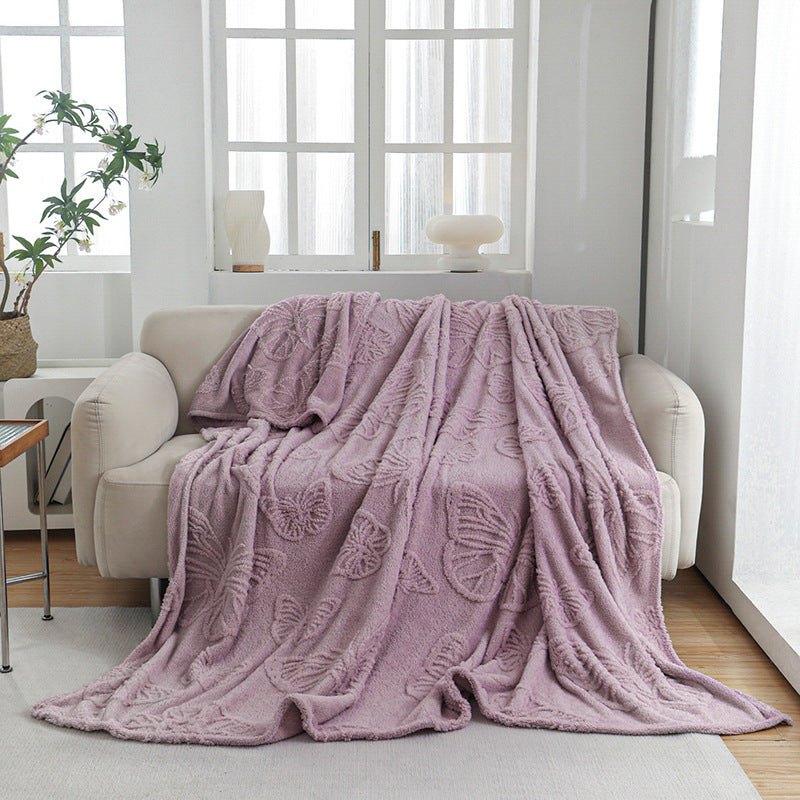 Ladies Luxurious Bedspread with Butterfly Pattern Kalsten