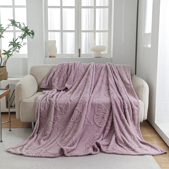 Ladies Luxurious Bedspread with Butterfly Pattern Kalsten