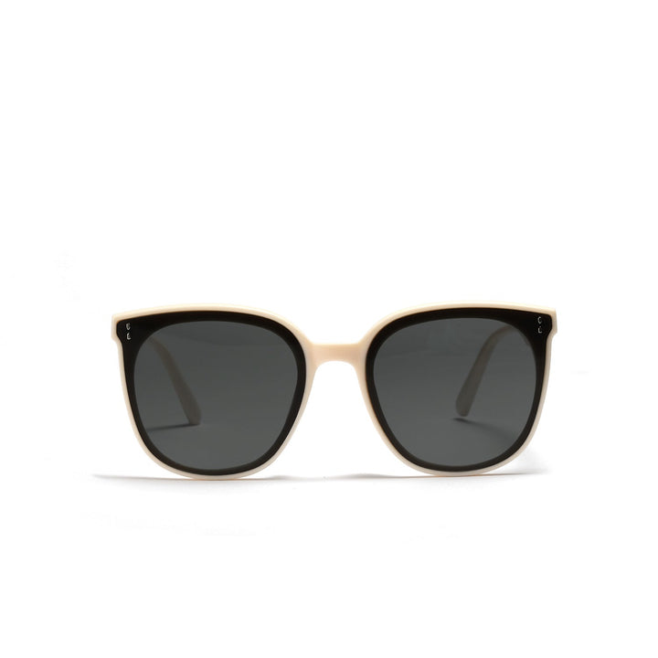 Women’s fashionable square sunglasses with high-quality transparent frame Kalsten