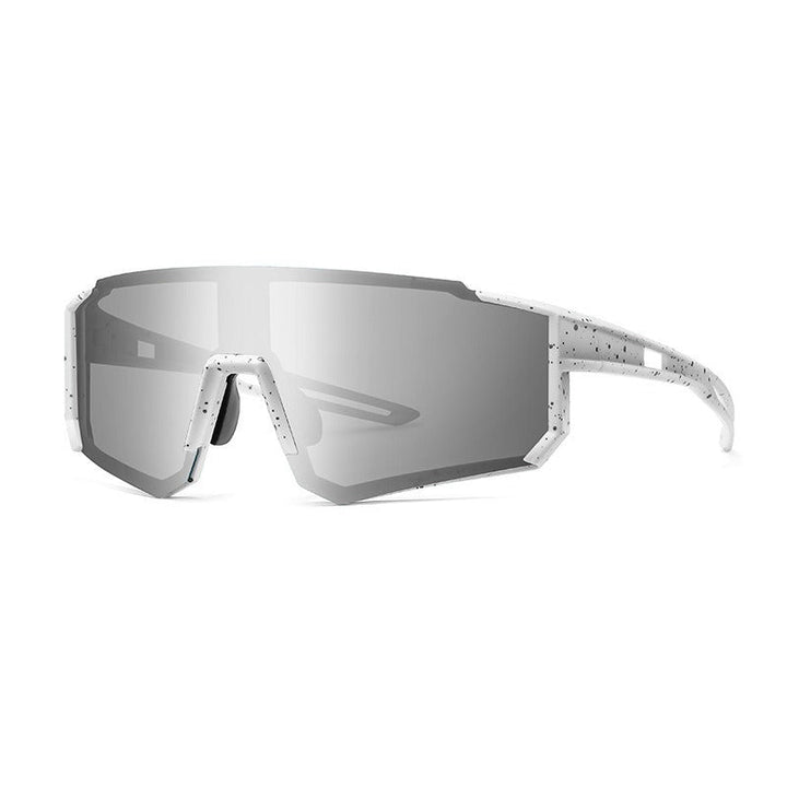 Unisex nan sporty visor sunglasses with polarized shatterproof polycarbonate lenses Kalsten