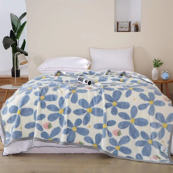 Women Patterned Bedspread with Elegant Houndstooth Optics Kalsten