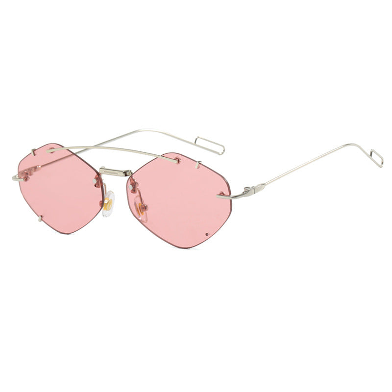 Women geometric sunglasses with ultra-light metal frame Kalsten