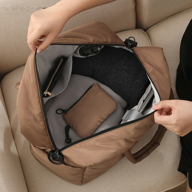 Ladies elegant tote bag with detachable shoulder bag Kalsten