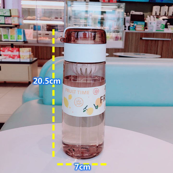 Women's reusable infuser bottle with fruity design Kalsten