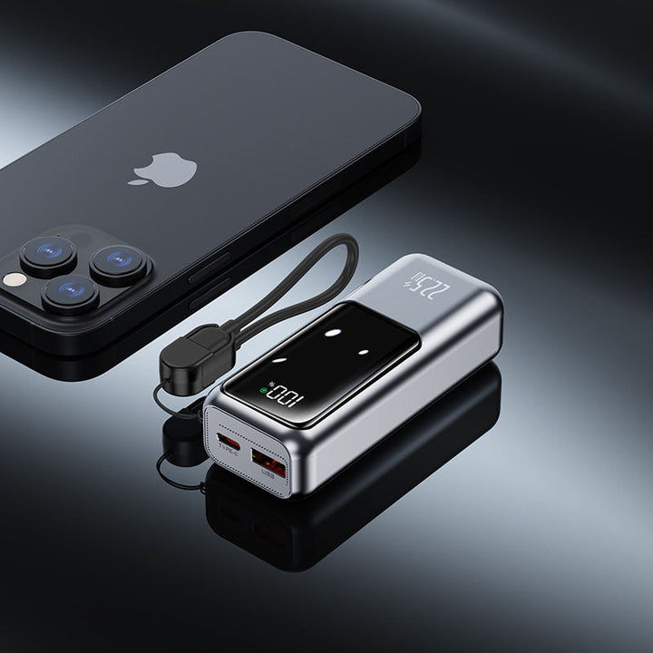 Portable power bank with digital energy display and fast charging function Kalsten
